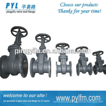 Carbon steel Russian standard flange cuniform steel gate valve